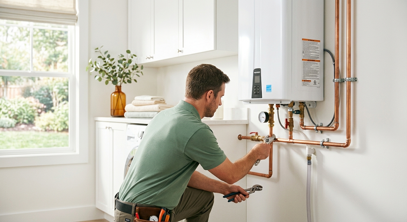 Installing new water heaters