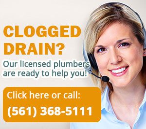 Clogged drain repair