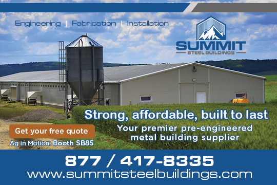 Summit Steel Buildings Ag show guide ad