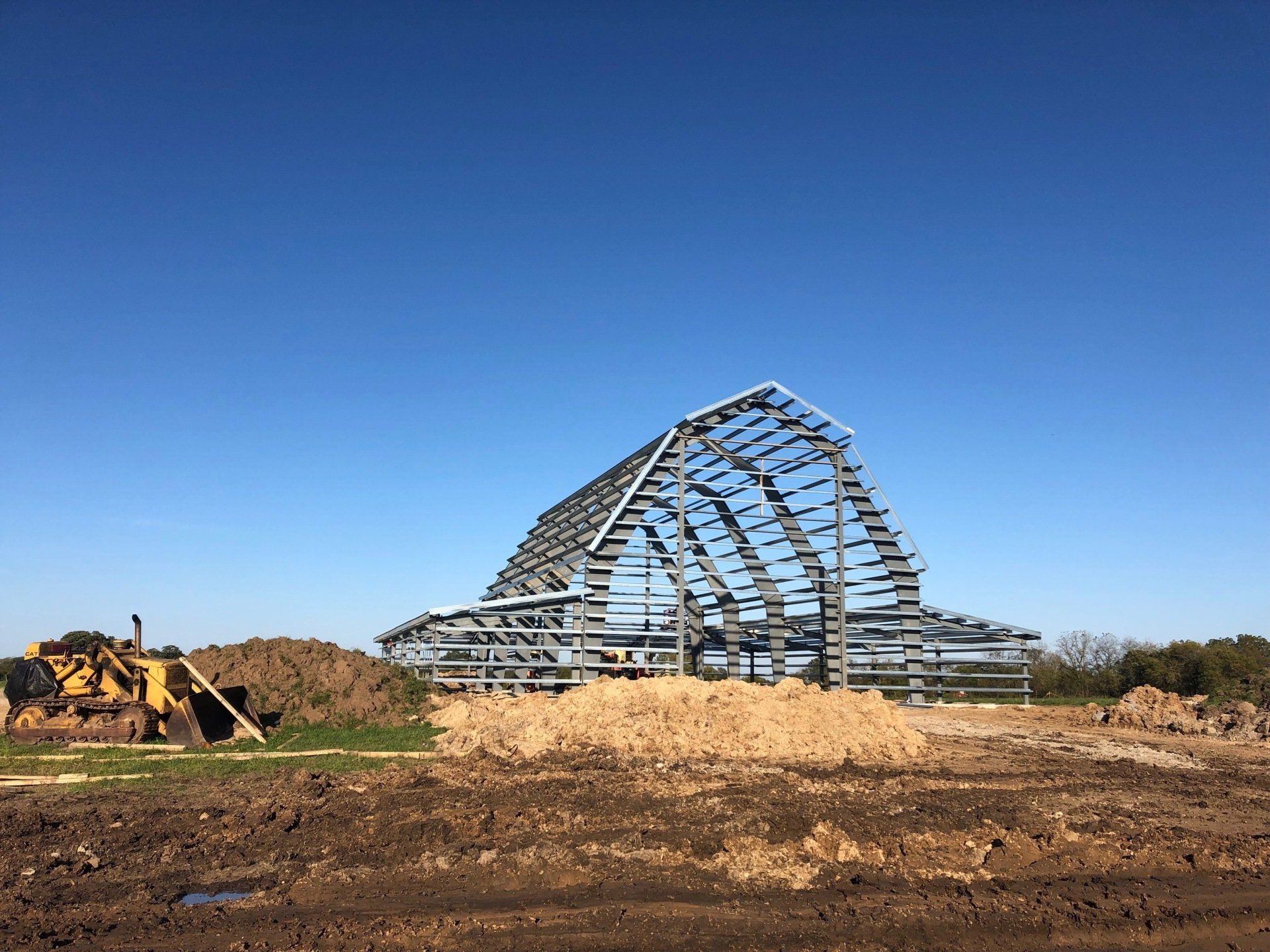 Providence agricultural steel building project