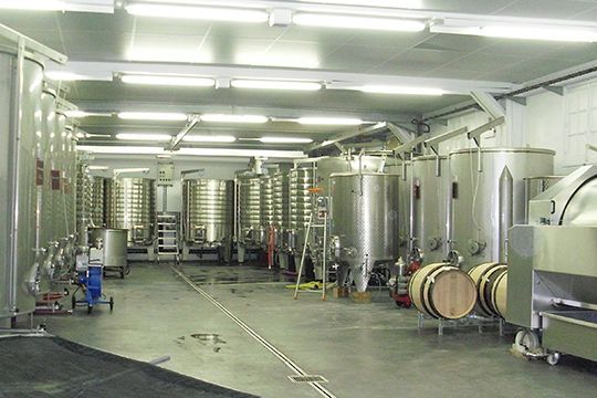 Wine production facility