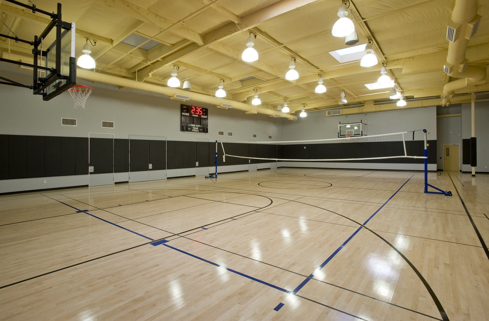 Steel gymnasium
